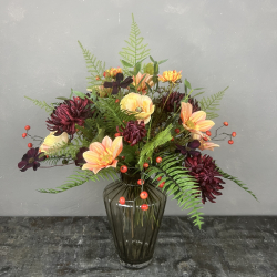 Kunstig Buket - Vin &amp; Chokolade