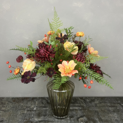 Kunstig Buket - Vin &amp; Chokolade