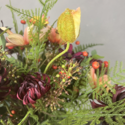 Kunstig Buket - Vin &amp; Chokolade