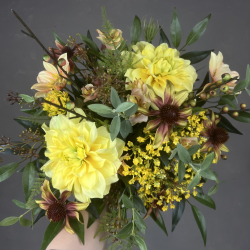 Kunstig Buket - Gyldne Tr�er (Video buket)