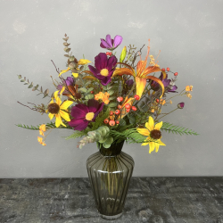 Kunstig Buket - Strlende Liljer (video buket)